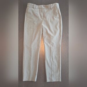 J.Crew Ruby Crop Pant - Heather Gray Stretch Trousers - Size 10